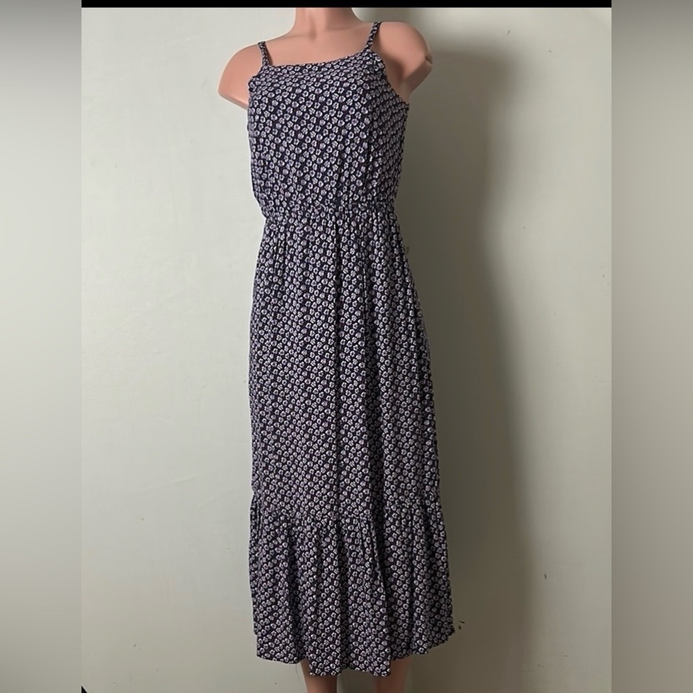 Superfoxx Sleeveless Lined  Knee Length A Line Floral Dress Size XS